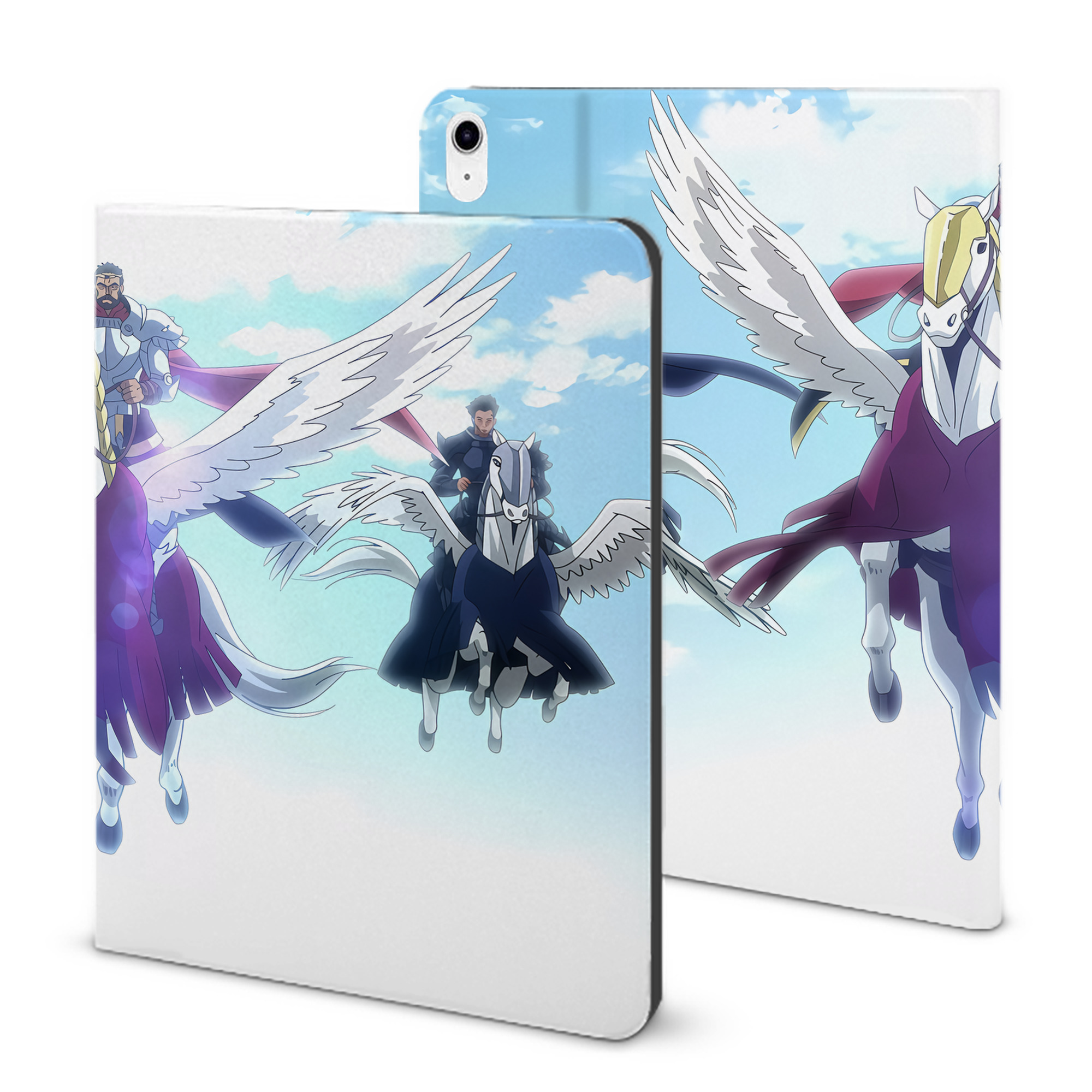 （画像用） 転スラ Regarding Reincarnated to Slime IPad ケース ブック型 PUレザー TPU 耐衝撃 軽量 薄型 ペン収納なし 全面保護 IPad 各モデル対応